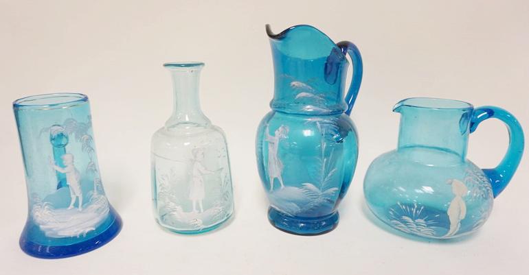 4 PIECE LOT ASSORTED MARY GREGORY (1 of 3)