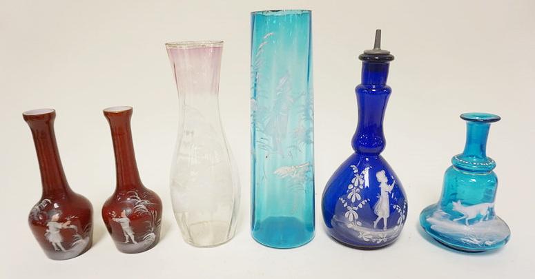 6 PIECE LOT OF ASSORTED MARY GREGORY (1 of 3)