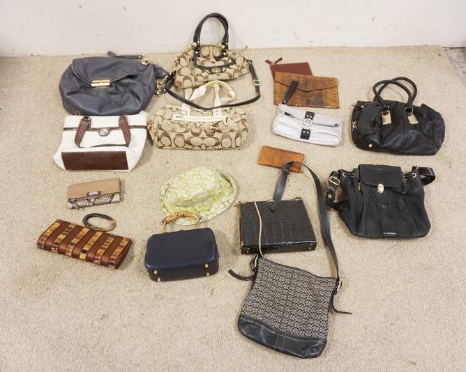 LARGE LOT OF DESIGNER HANDBAGS (1 of 3)