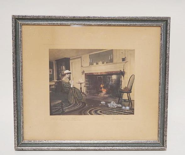 SIGNED WALLACE NUTTING PRINT (1 of 4)