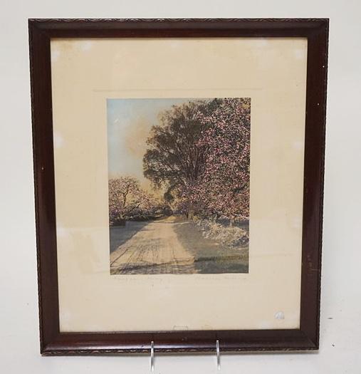 SIGNED WALLACE NUTTING PRINT (1 of 4)