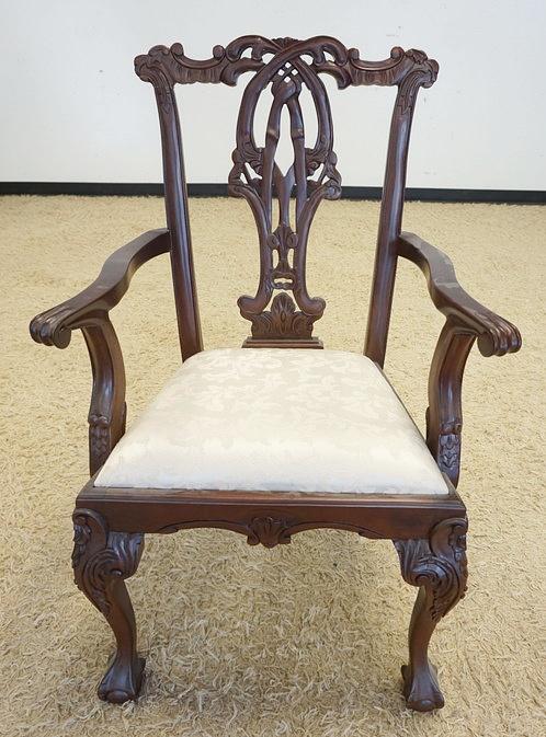 CHIPPENDALE STYLE CHAIR: CHIPPENDALE STYLE CHAIR