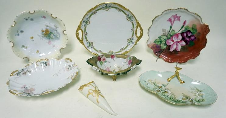 7 PIECE GROUP OF VICTORIAN CHINA (1 of 1)