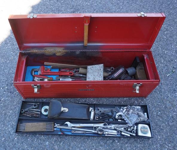 CRAFTSMAN TOOL BOX AND CONTENTS (1 of 2)