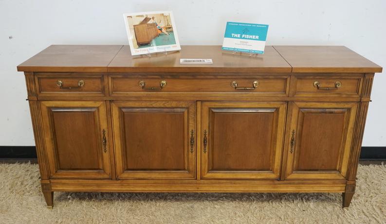 MCM FISHER CONSOLE STEREO *THE AMBASSADOR* (1 of 6)