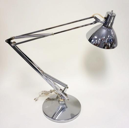 VINTAGE LUXO CHROME MCM DESK LAMP (1 of 4)