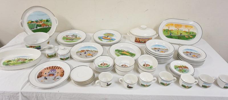 VILLERY & BOCH DESIGN NAIF ASSORTED CHINA (1 of 4)