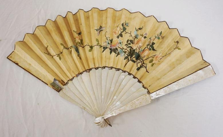 HAND PAINTED ASIAN FAN (1 of 7)