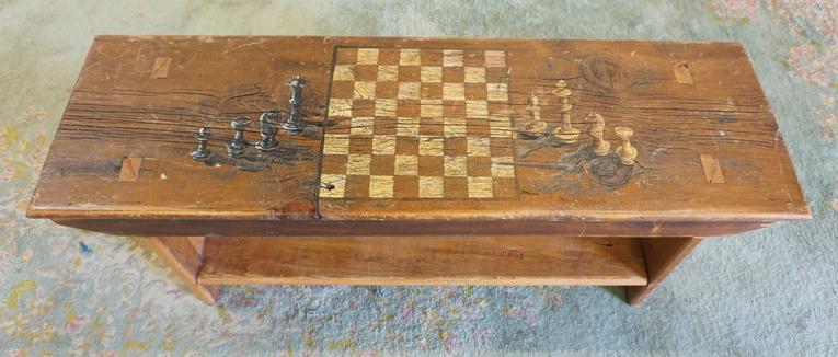 PRIMITIVE PINE BENCH (1 of 3)