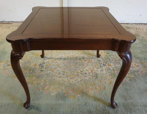 MAHOGANY CONCEALED GAME TABLE (1 of 4)