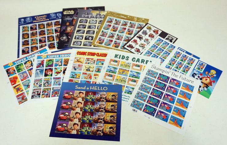 LARGE LOT OF MINT STAMP SHEETS (1 of 4)