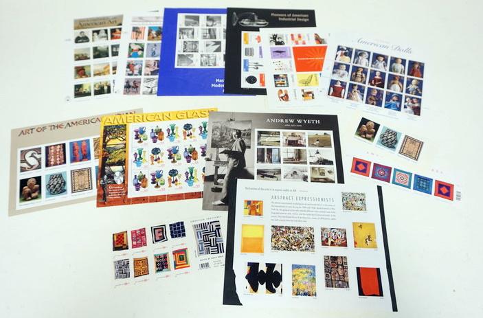 LARGE LOT OF MINT STAMP SHEETS (1 of 3)