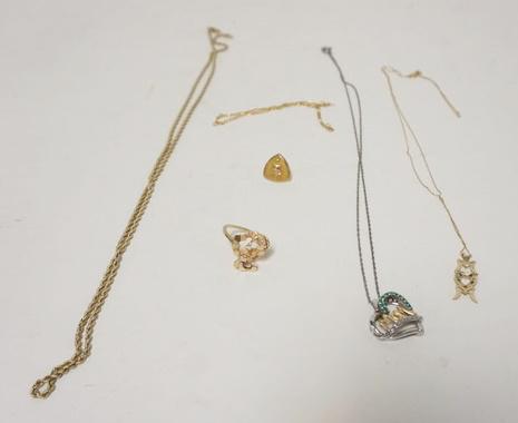 GOLD JEWELRY LOT (1 of 4)