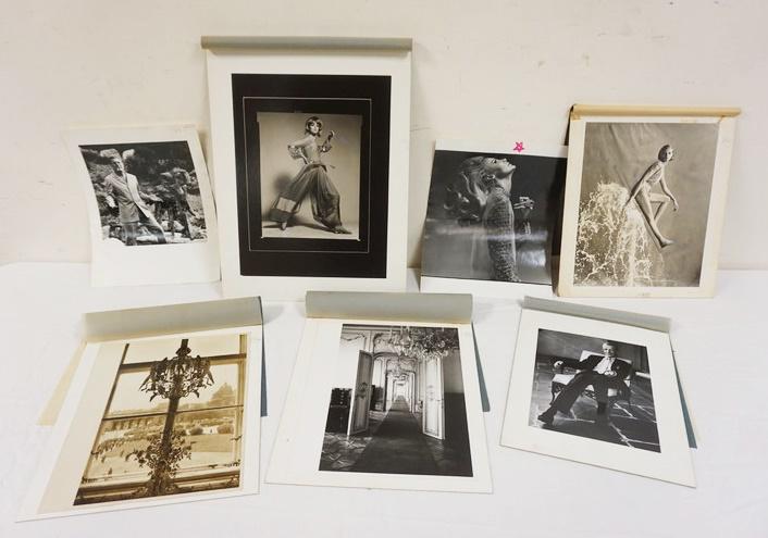 ORIGINAL HARPERS BAZAAR COLLECTION PROOFS: ORIGINAL HARPERS BAZAAR COLLECTION PROOFS FROM 1960'S OF MODELS, ECT
