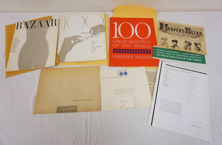 3 MAGAZINES HARPERS BAZAAR 100 YEARS (1 of 3)