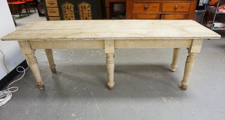 COUNTRY PINE WORK TABLE (1 of 2)