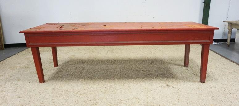 COUNTRY PINE WORK TABLE (1 of 2)