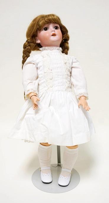 ANTIQUE GERMAN BISQUE HEAD DOLL (1 of 4)