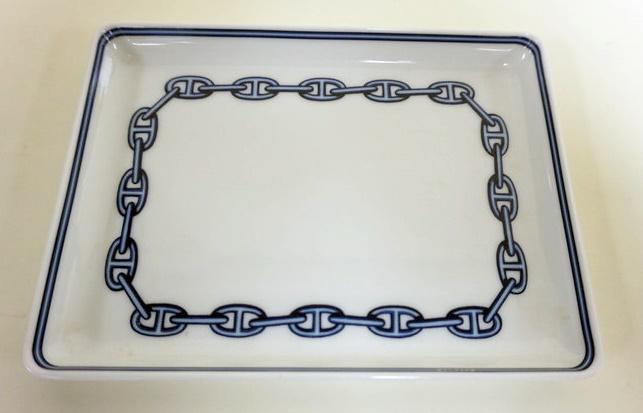 HERMES PORCELAIN TRAY (1 of 2)