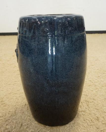 LARGE POTTERY VESSEL FLOOR URN (1 of 3)