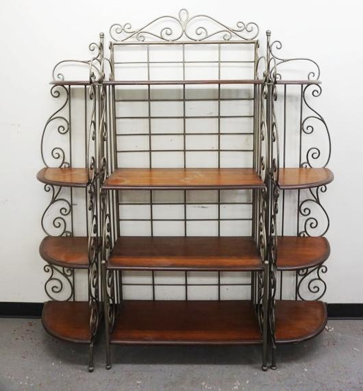 3 PART BAKERS RACK: 3 PART BAKERS RACK, APPROXIMATELY 67 IN X 15 IN X 66 IN HIGH