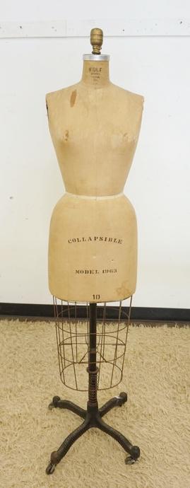 ANTIQUE DRESS FORM BY WOLF (1 of 2)