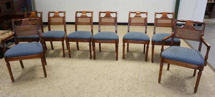 SET OF 8 STICKLEY CHERRY CHAIRS (1 of 5)