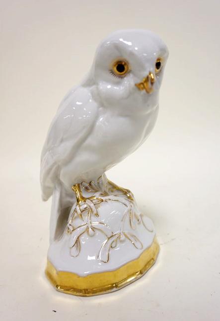 PORCELAIN OWL PAUL MULLER SELB (1 of 2)