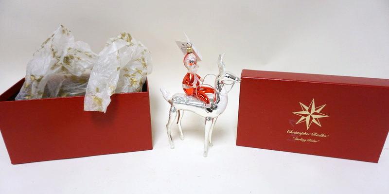 CHRISTOPHER RADKO CHRISTMAS ORNAMENT (1 of 2)