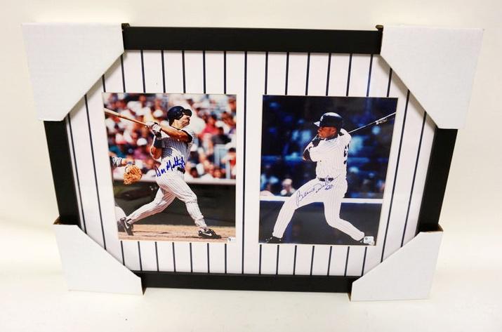 SIGNED DON MATTINGLY & BERNIE WILLIAMS (1 of 2)