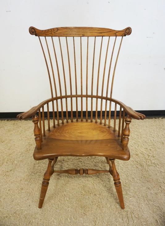 DUCKLOE BROS. BENCH MADE FAN BACK WINDSOR (1 of 4)