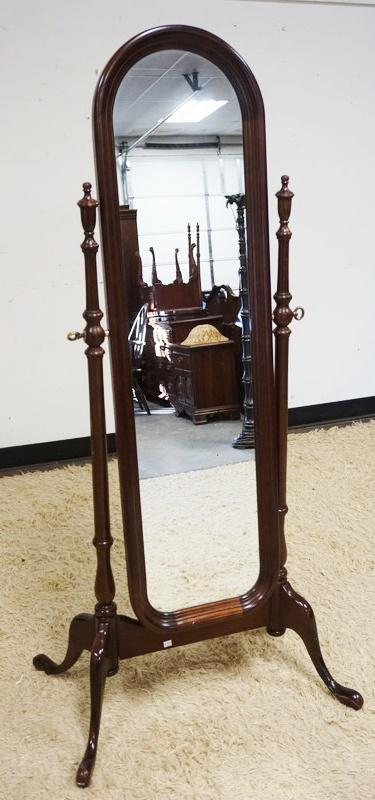 MAHOGANY LADIES DRESSING MIRROR (1 of 2)