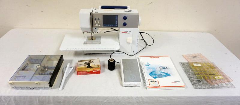 ARTISTA 630 BERNIA SWISS SEWING MACHINE: ARTISTA 630 BERNIA SWISS SEWING MACHINE, UNTESTED AND SOLD AS IS