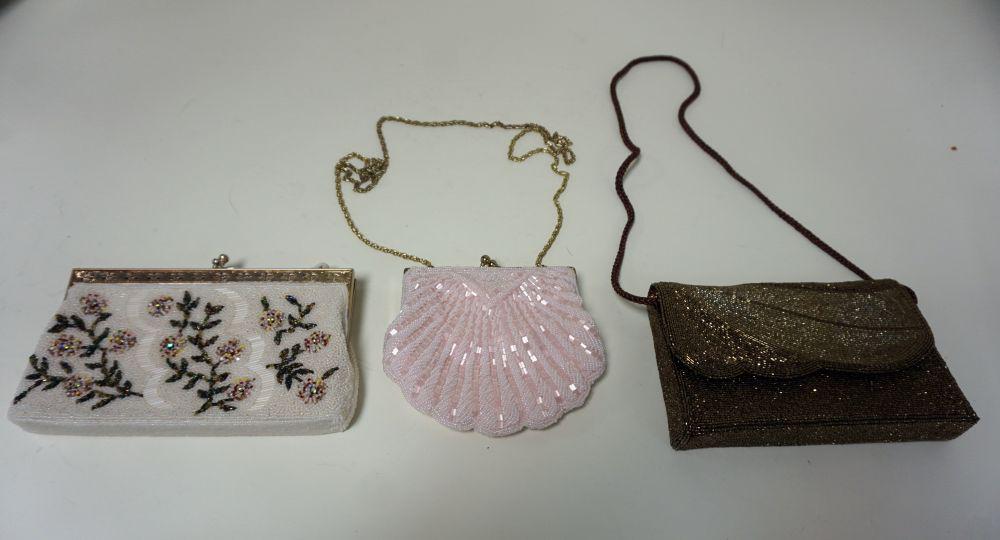 3 BEADED EVENING BAGS (1 of 2)
