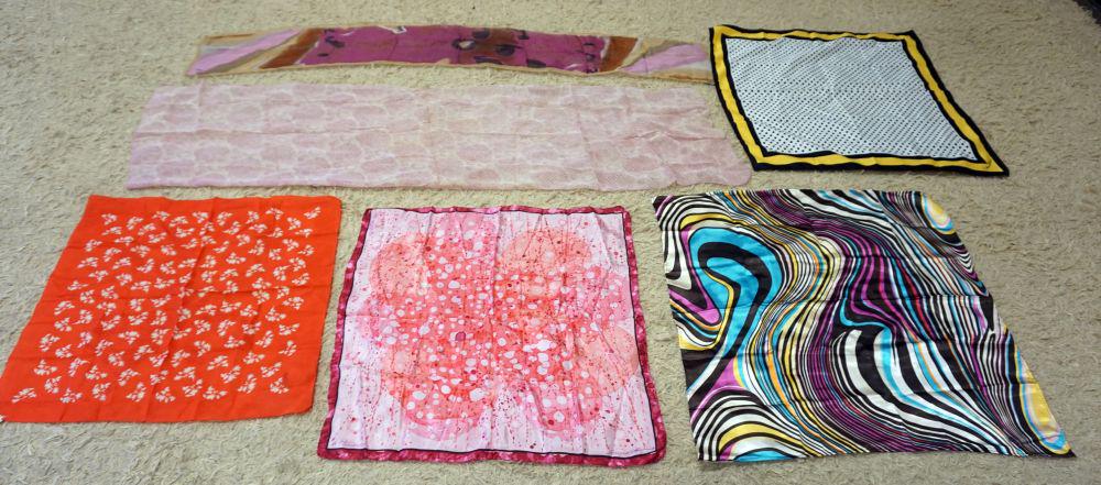 6 SCARVES INCLUDING J L AND JAMMERS & LEUFGEN (1 of 13)