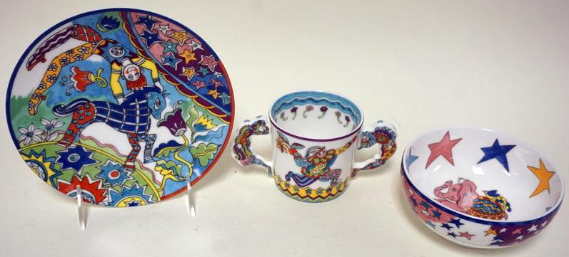 TIFFANY & CO. FANTASY CHILDRENS DISHES (1 of 1)