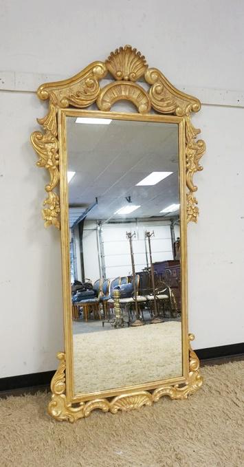 FANCY PIER MIRROR IN GILT FRAME (1 of 4)