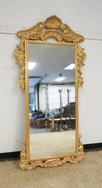FANCY PIER MIRROR IN GILT FRAME (1 of 4)