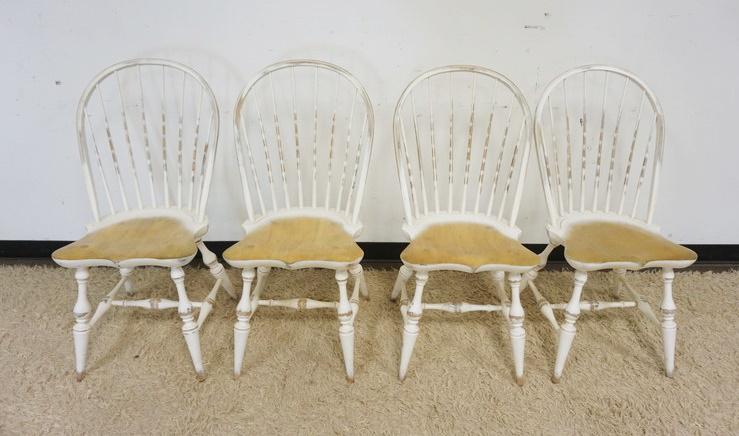 4 CONTEMPORARY HOOP  BACK WINDSOR CHAIRS (1 of 2)