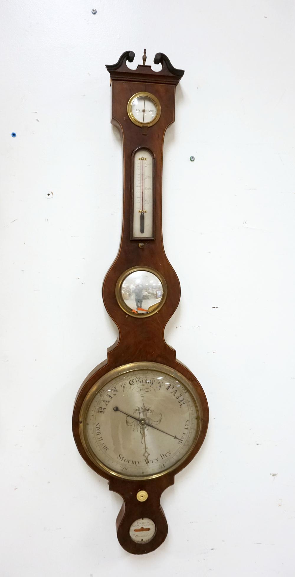 ANTIQUE WALL BAROMETER (1 of 5)