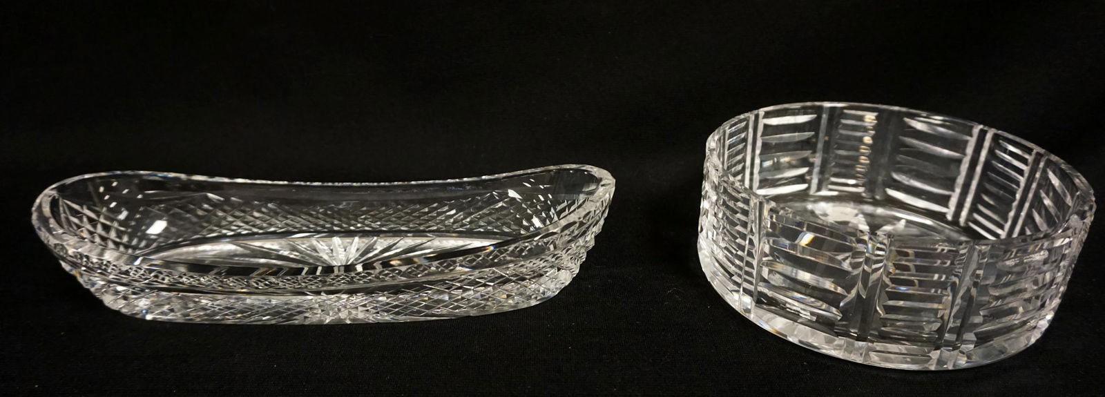 WATERFORD LEAD CRYSTAL 2 PIECE LOT (1 of 3)