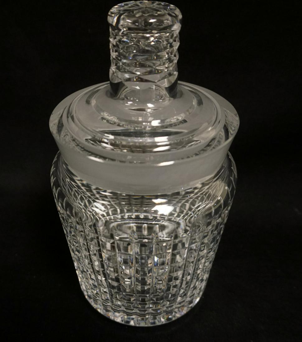 WATERFORD LEAD CRYSTAL COVERED JAR (1 of 2)