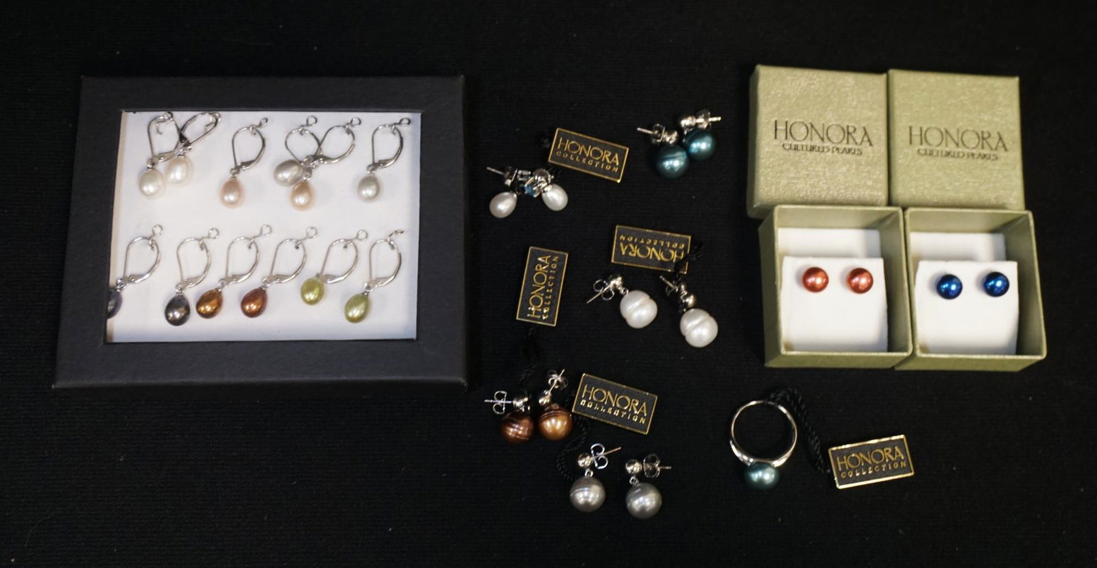 HONORA STERLING & PEARL JEWELRY LOT (1 of 5)