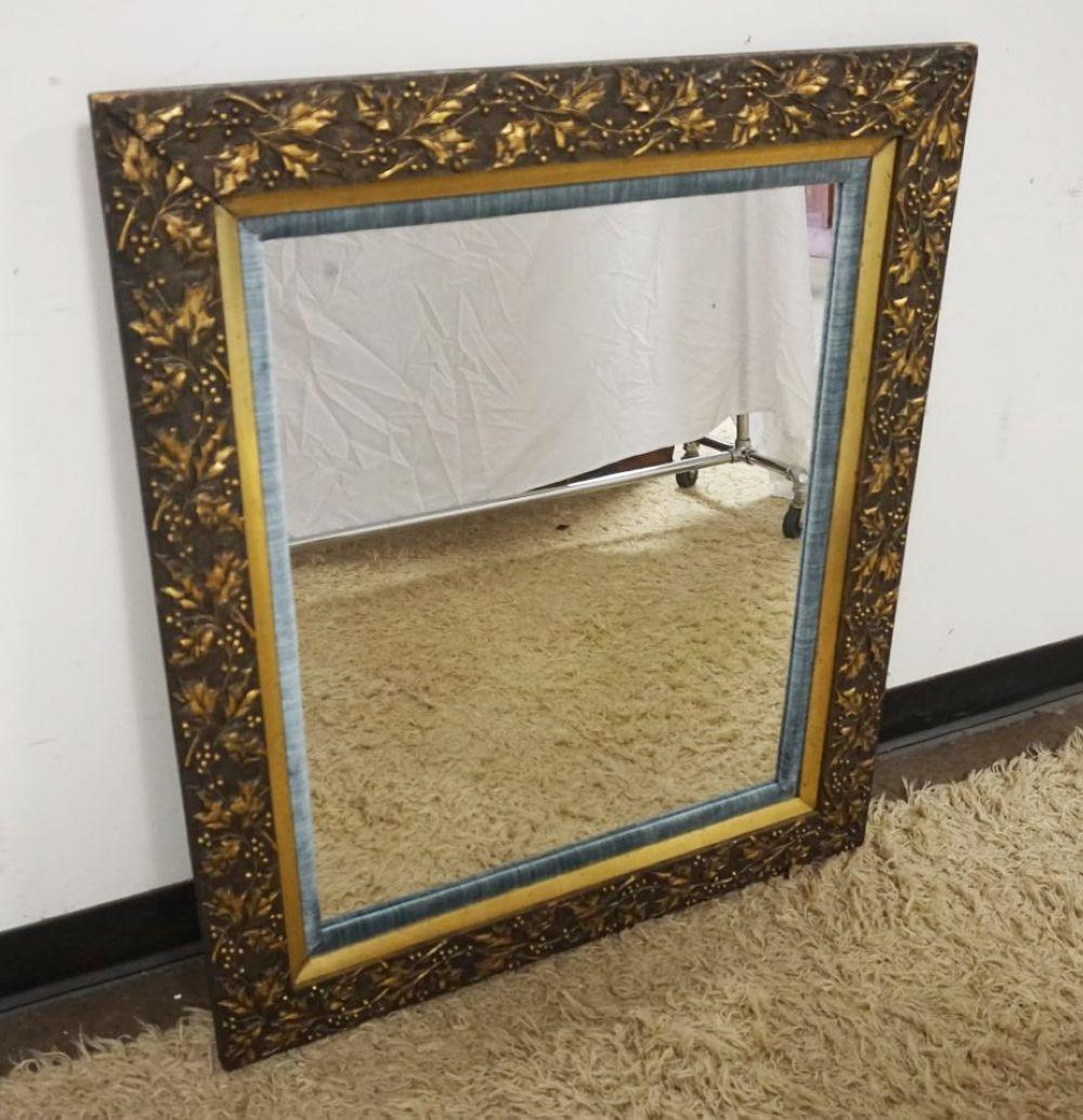VICTORIAN FRAMED WALL MIRROR (1 of 2)