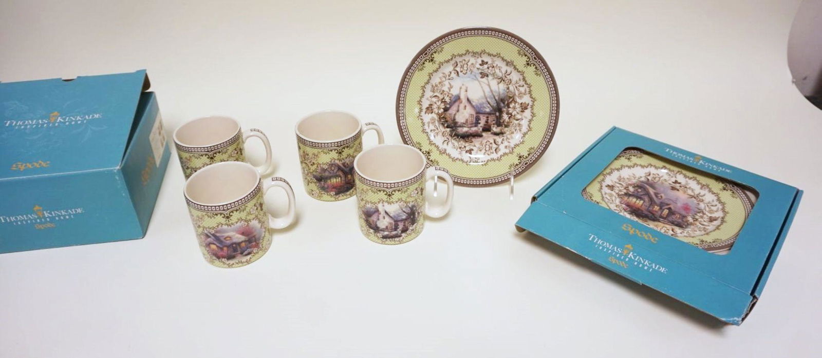 THOMAS KINKADE INSPIRED PLATES & MUGS (1 of 2)