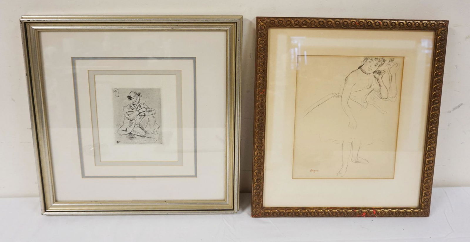 LOT OF 2 FRAMED PRINTS (1 of 3)