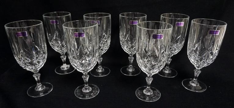 WATERFORD MARQUIS LEAD CRYSTAL GOBLETS (1 of 2)