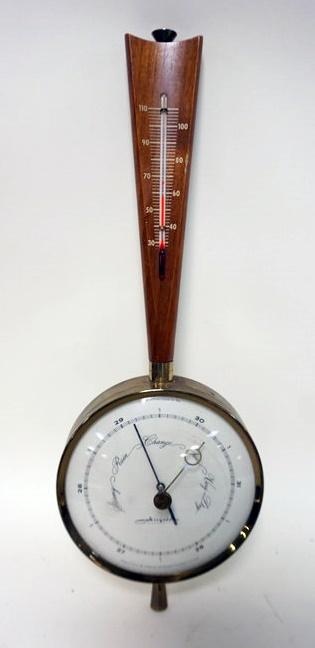 MID CENTURY MODERN BAROMETER (1 of 2)