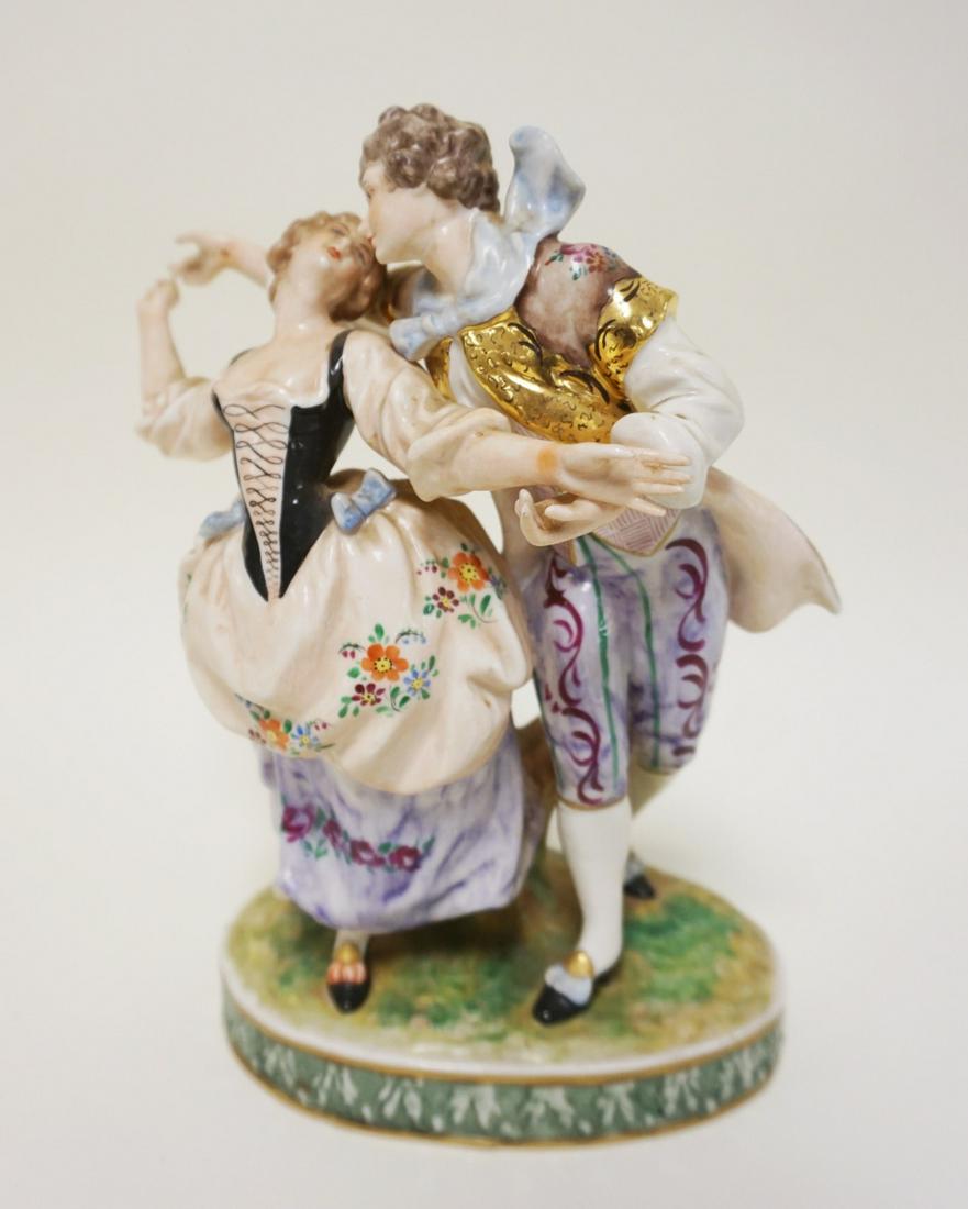 DRESDEN GERMAN FIGURINE (1 of 6)