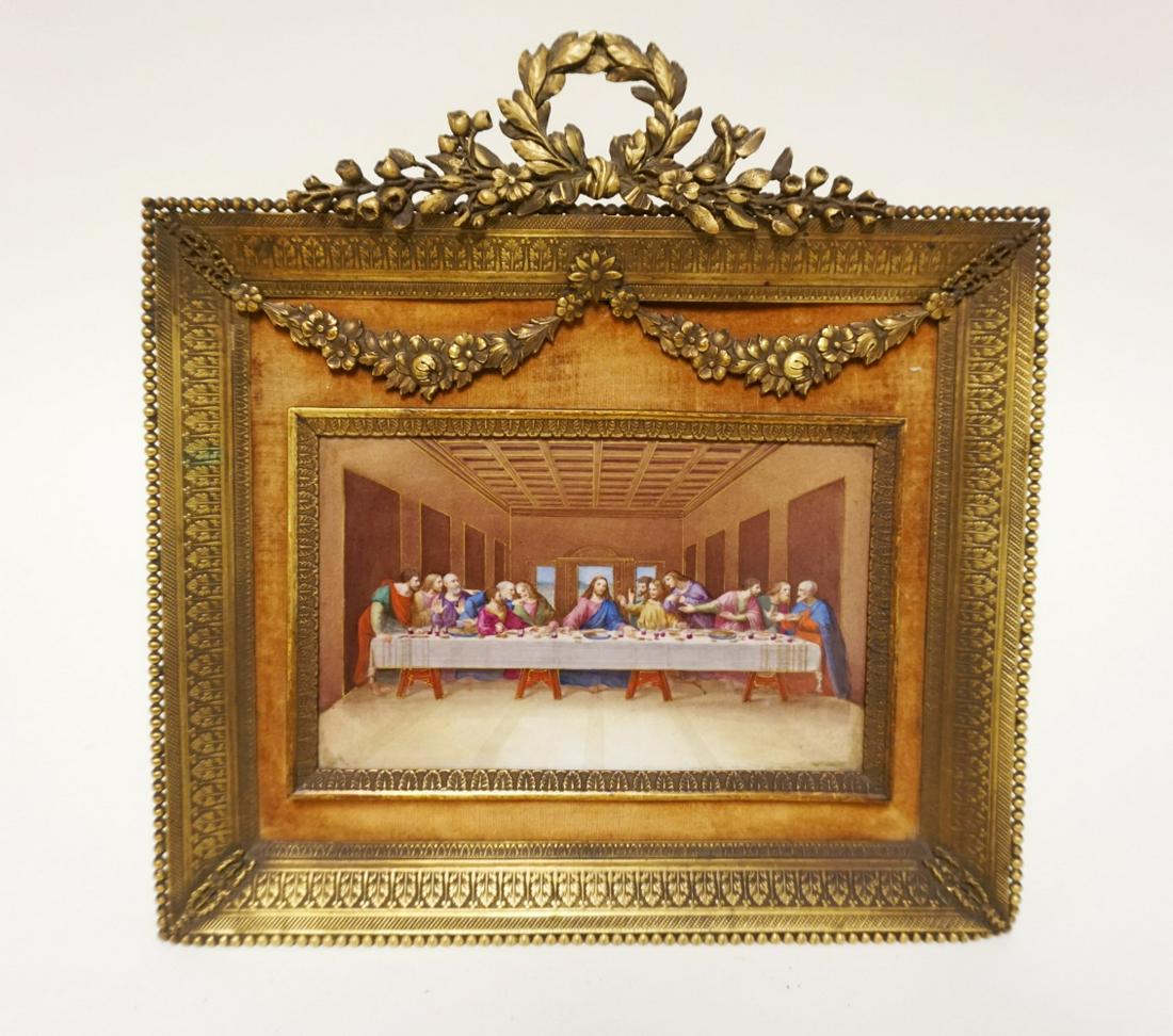 OUTSTANDING ARTIST SIGNED HAND PAINTED PORCELAIN (1 of 3)